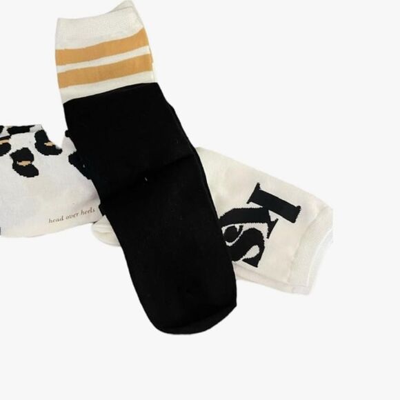 Kate Spade New York Socks Animal Print Crew Socks, One Size NWT - Picture 5 of 8
